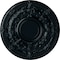 Ekena Millwork Dauphine Ceiling Medallion (Fits Canopies up to 13 1/4"), 33 7/8"OD x 1 3/8"P, Night Shade CM33DANSF - alternate 1